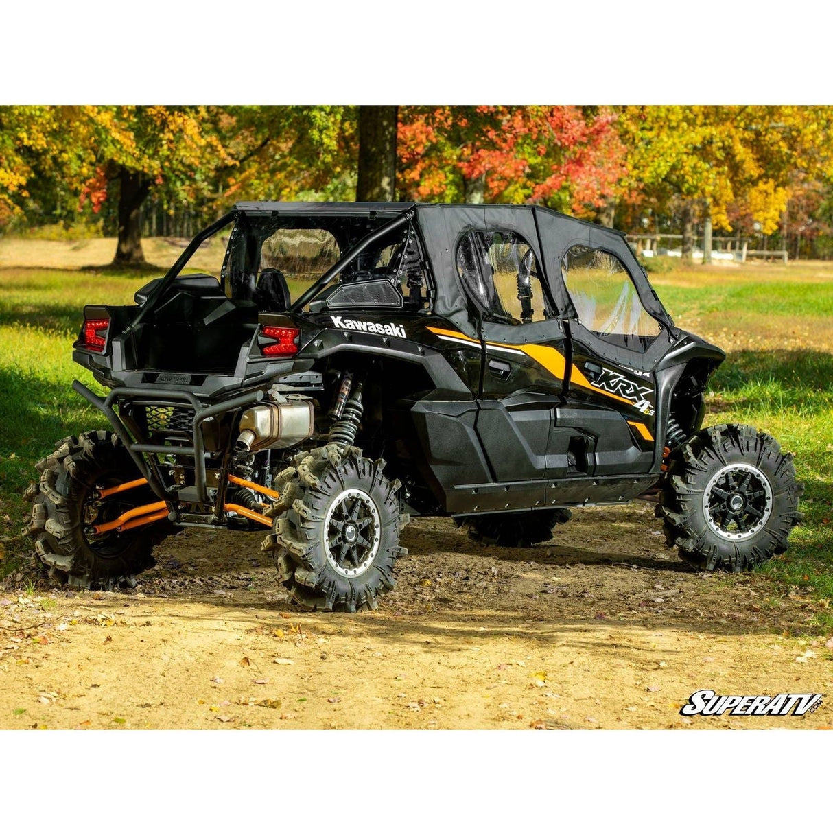 Kawasaki KRX 4 Primal Soft Cab Enclosure Upper Doors