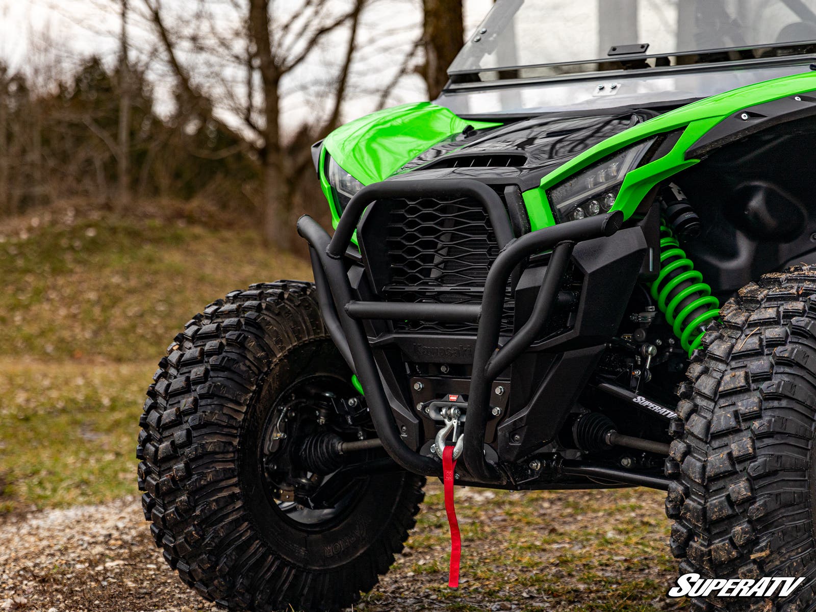 Photo of SuperATV Kawasaki Teryx KRX 1000 Front Bumper by SuperATV - Premium Bumpers for UTVs / Side by Sides