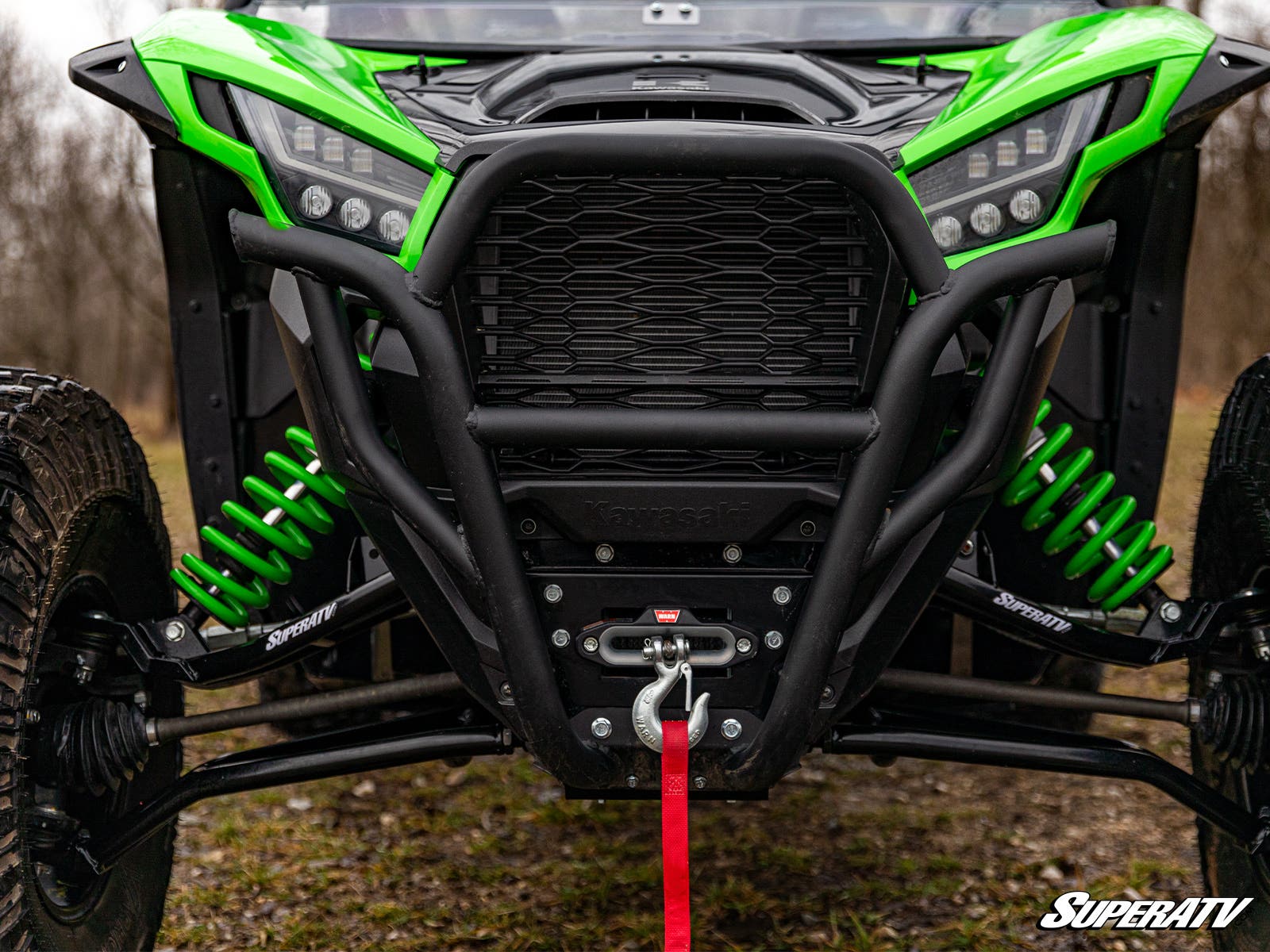 Photo of SuperATV Kawasaki Teryx KRX 1000 Front Bumper by SuperATV - Premium Bumpers for UTVs / Side by Sides