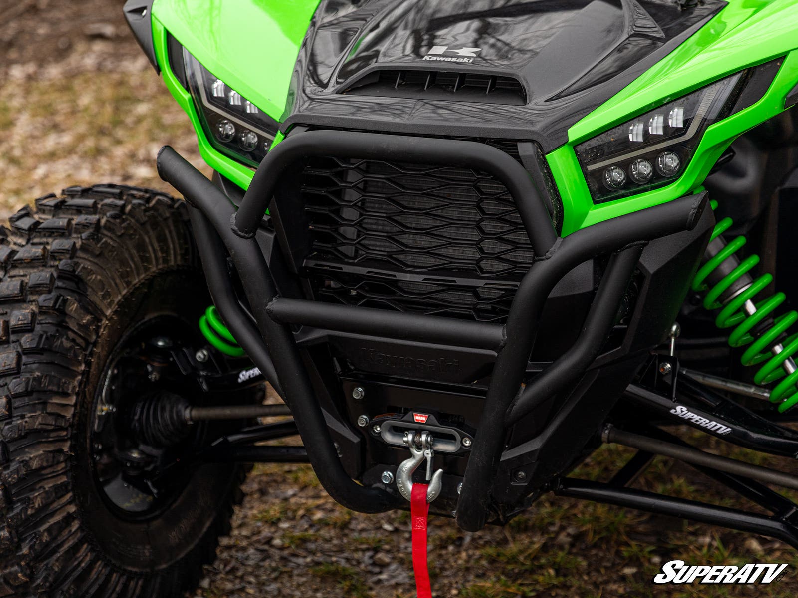 Photo of SuperATV Kawasaki Teryx KRX 1000 Front Bumper by SuperATV - Premium Bumpers for UTVs / Side by Sides