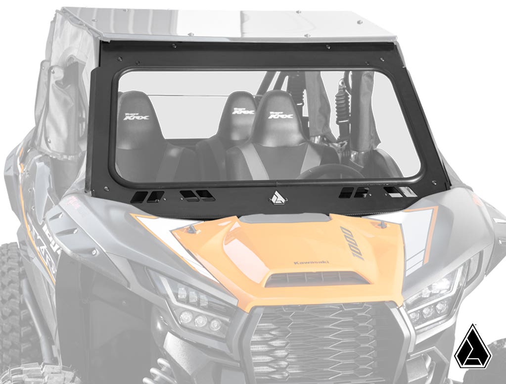 Photo of Assault Industries Kawasaki Teryx KRX 1000 Glass Windshield by Assault Industries - Premium Windshields for UTVs / Side by Sides