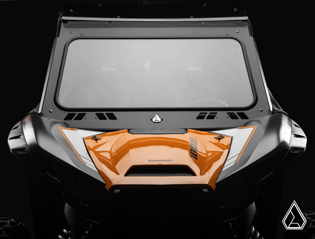 Photo of Assault Industries Kawasaki Teryx KRX 1000 Glass Windshield by Assault Industries - Premium Windshields for UTVs / Side by Sides