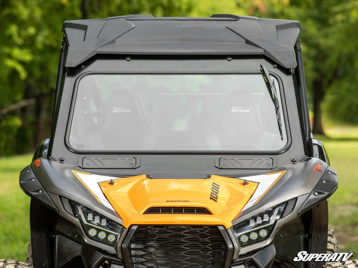 Photo of SuperATV Kawasaki Teryx KRX 1000 Glass Windshield by SuperATV - Premium Windshields for UTVs / Side by Sides