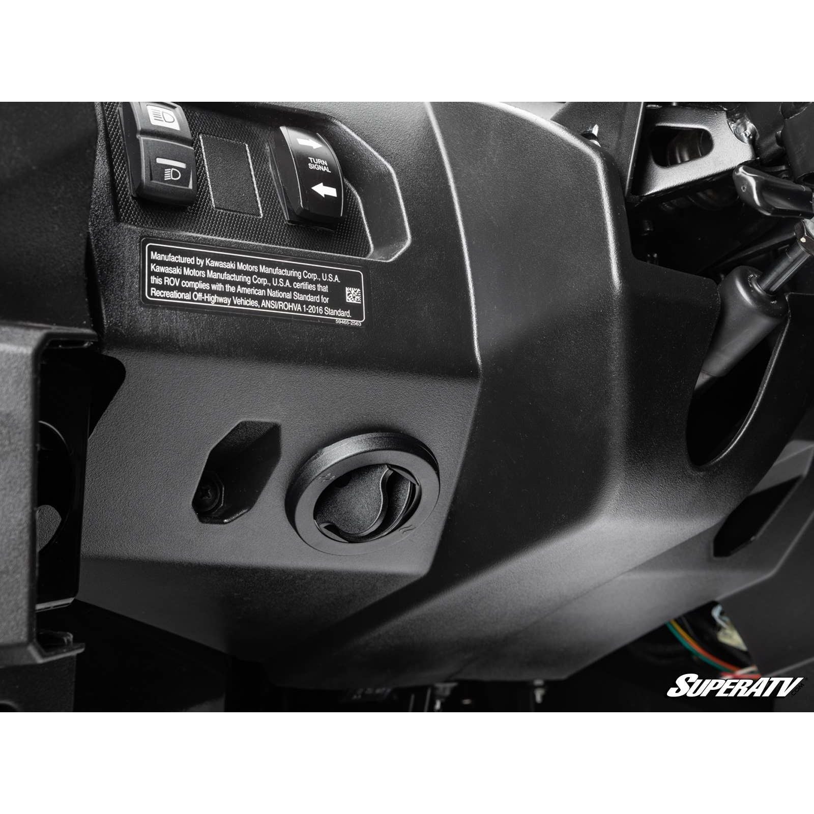 Photo of Kawasaki KRX In-Dash Heater by SuperATV - Premium Heaters for UTVs / Side by Sides