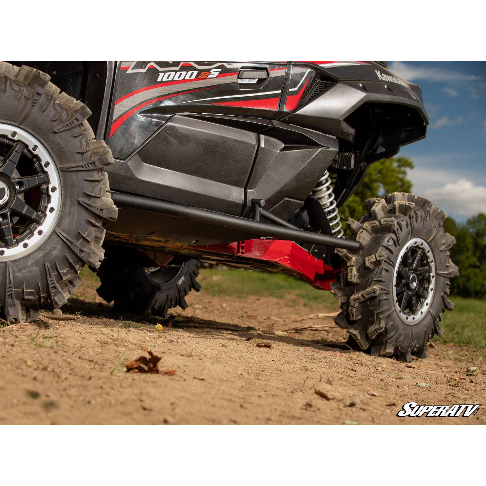 Photo of Kawasaki KRX Tree Kickers by SuperATV - Premium Nerf Bars for UTVs / Side by Sides