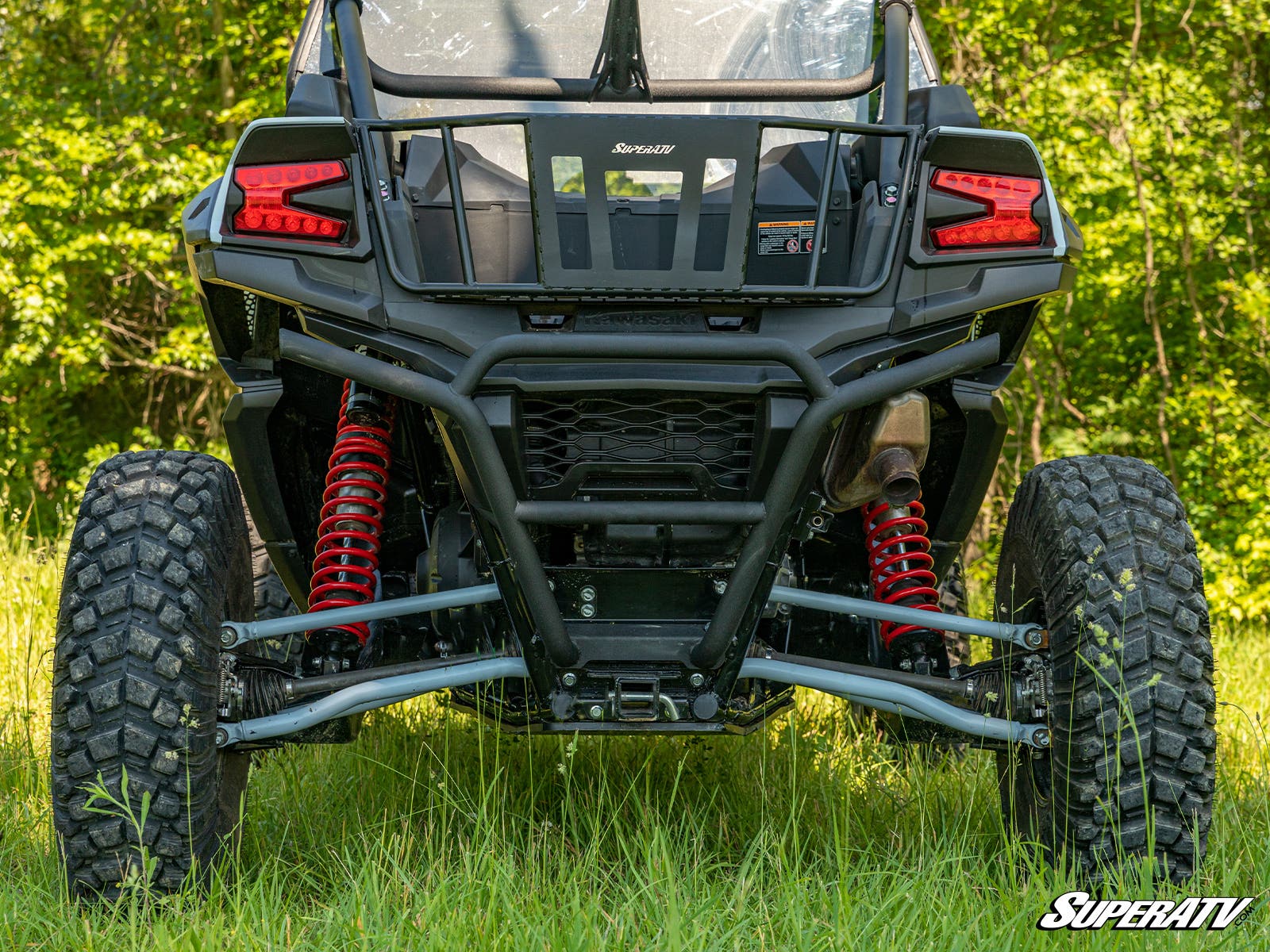 Photo of SuperATV Kawasaki Teryx KRX 1000 Rear Bumper by SuperATV - Premium Bumpers for UTVs / Side by Sides