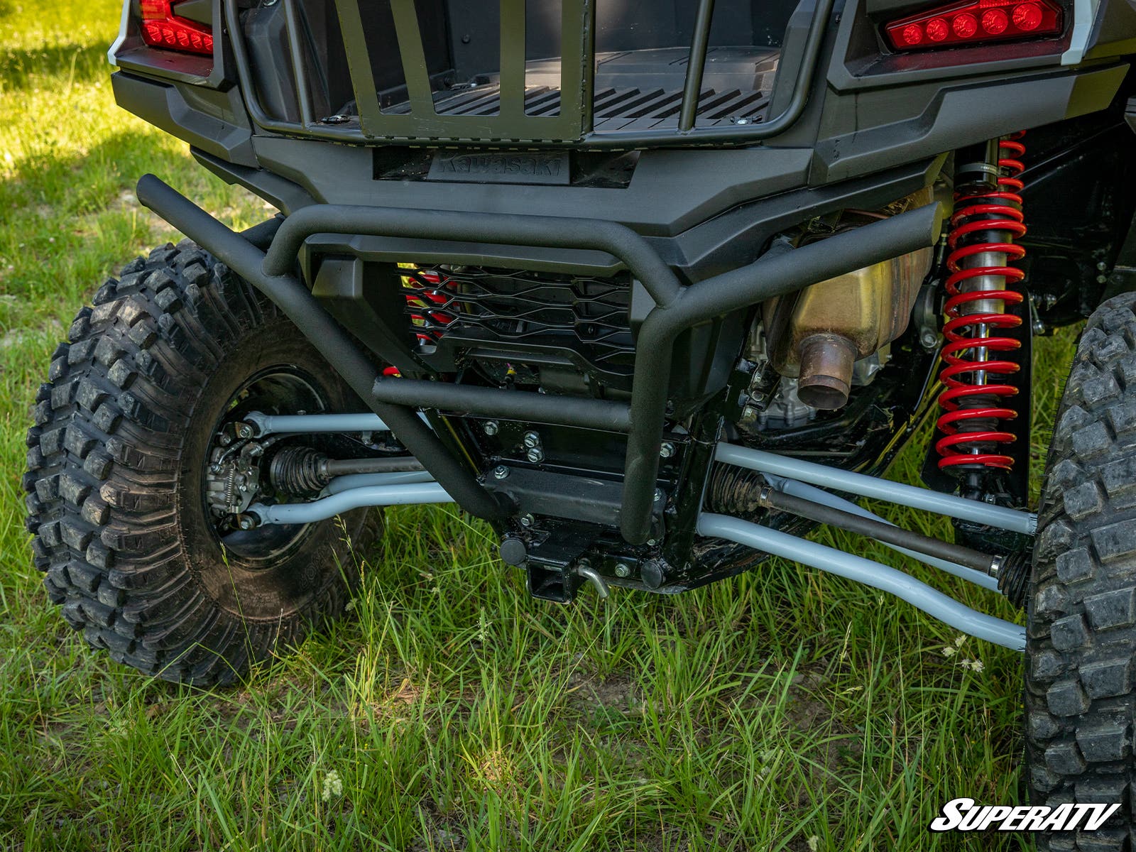 Photo of SuperATV Kawasaki Teryx KRX 1000 Rear Bumper by SuperATV - Premium Bumpers for UTVs / Side by Sides