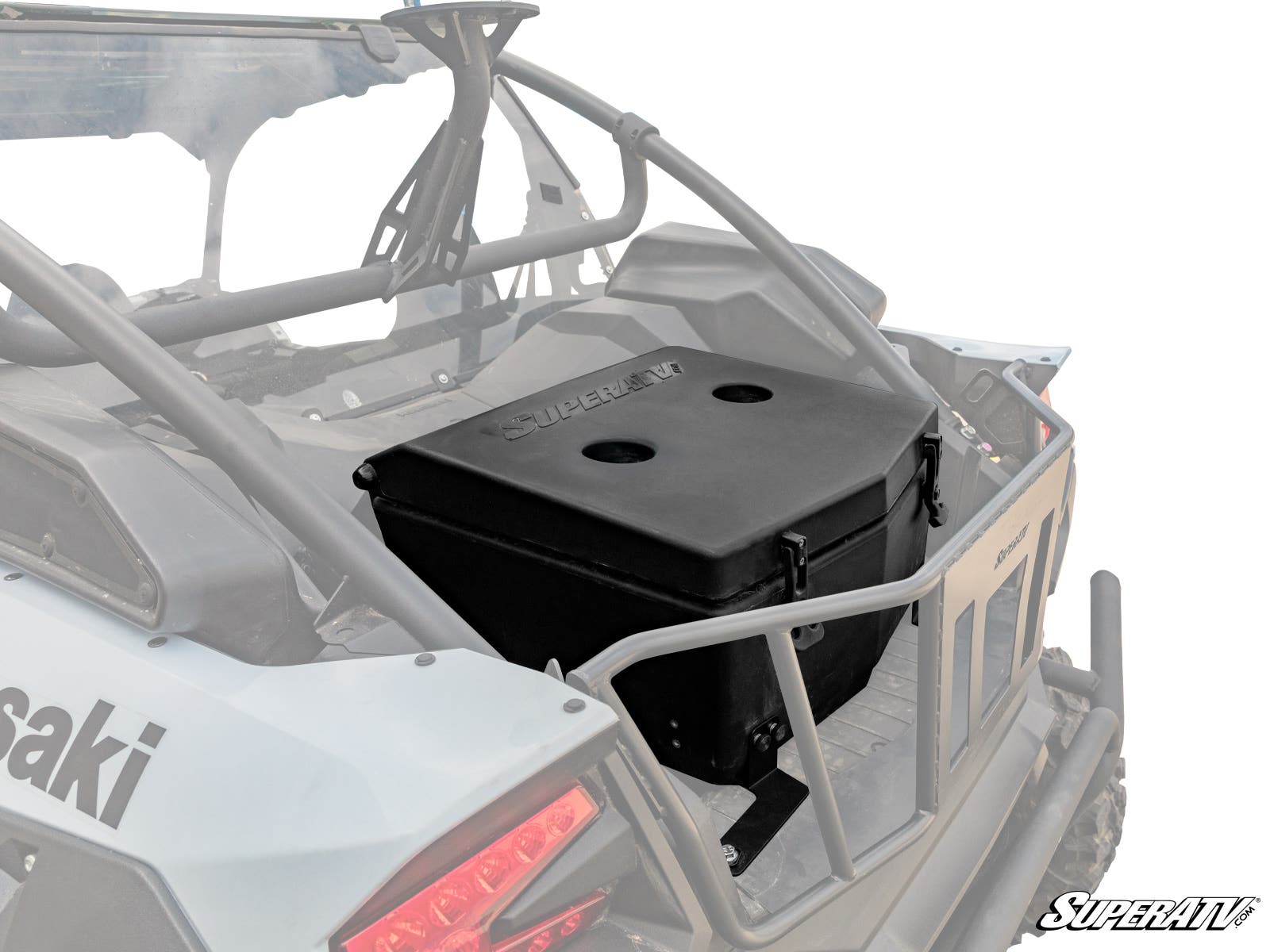 Photo of SuperATV Kawasaki Teryx KRX 1000 Cooler / Cargo Box by SuperATV - Premium Storage for UTVs / Side by Sides