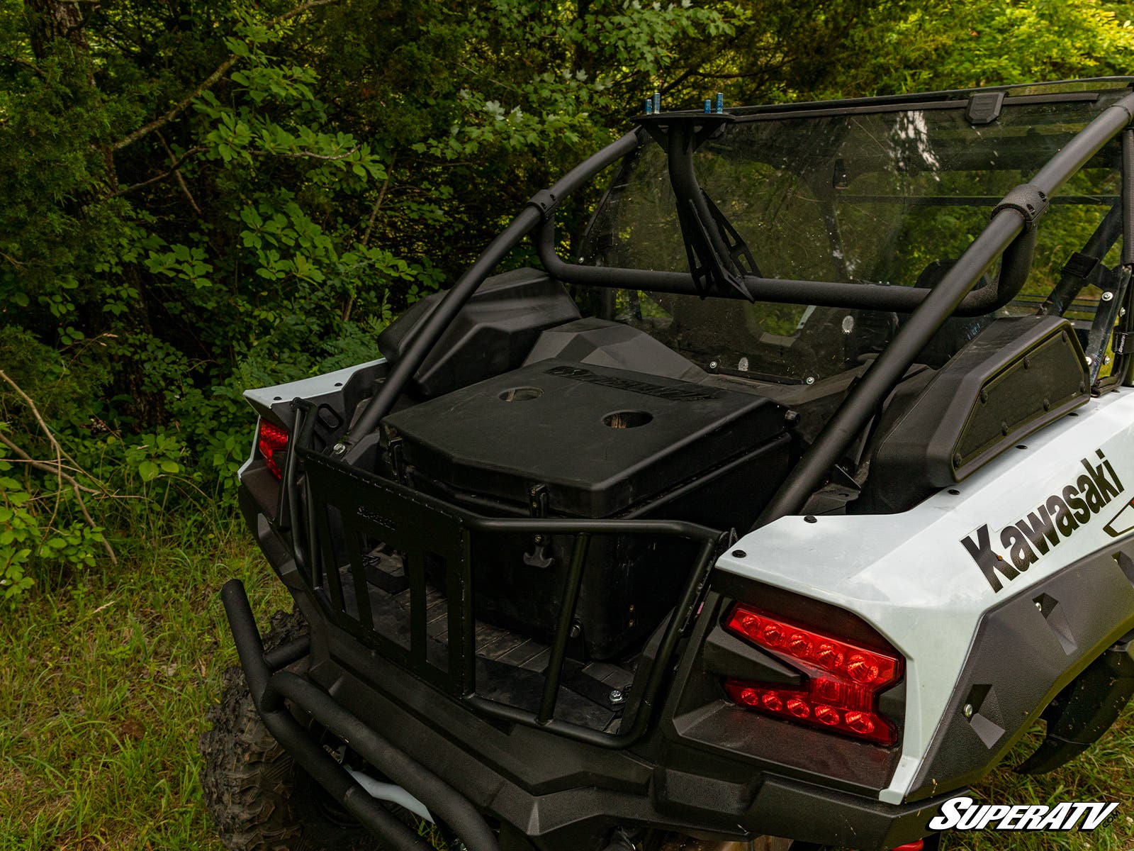 Photo of SuperATV Kawasaki Teryx KRX 1000 Cooler / Cargo Box by SuperATV - Premium Storage for UTVs / Side by Sides
