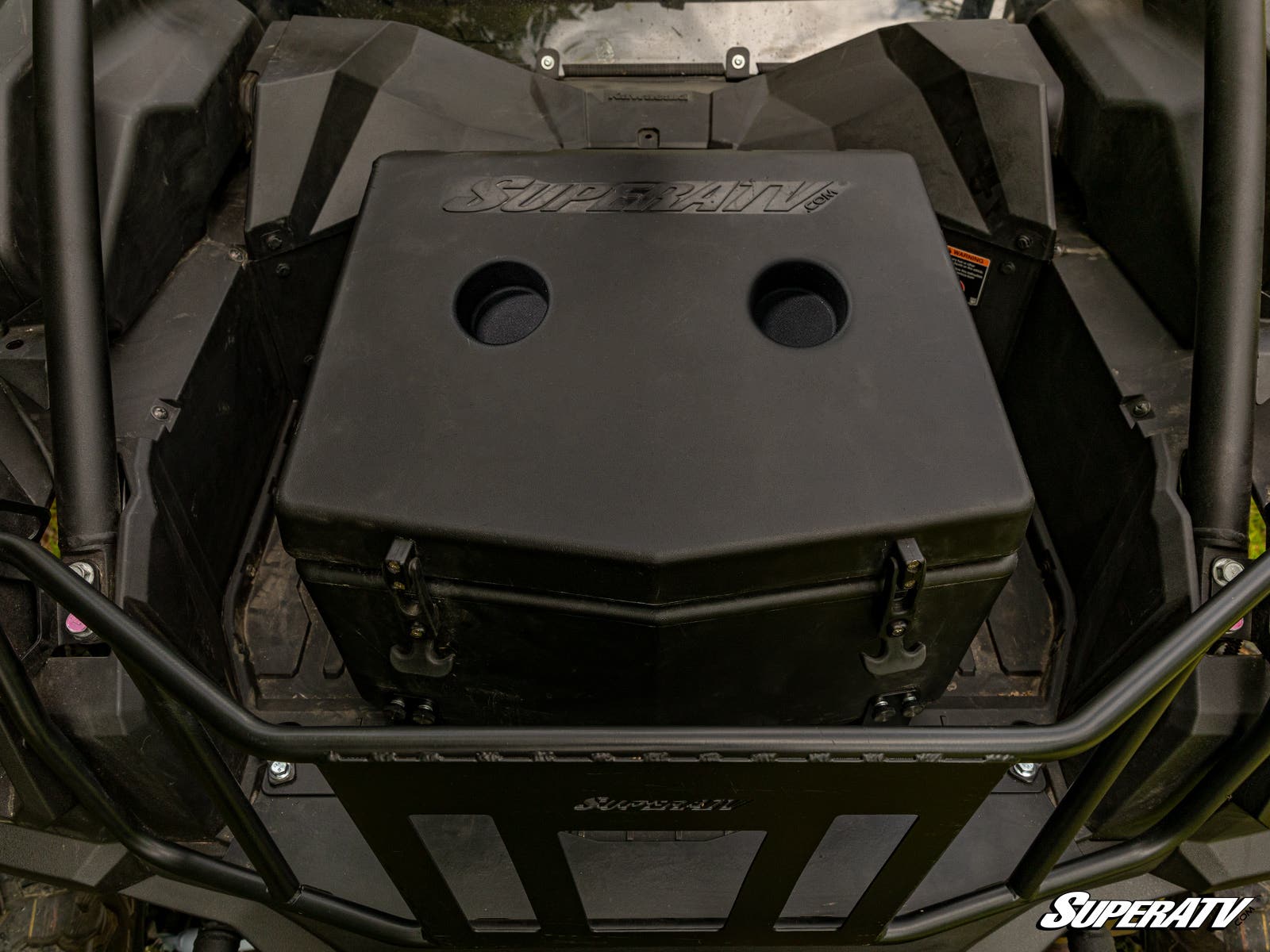 Photo of SuperATV Kawasaki Teryx KRX 1000 Cooler / Cargo Box by SuperATV - Premium Storage for UTVs / Side by Sides