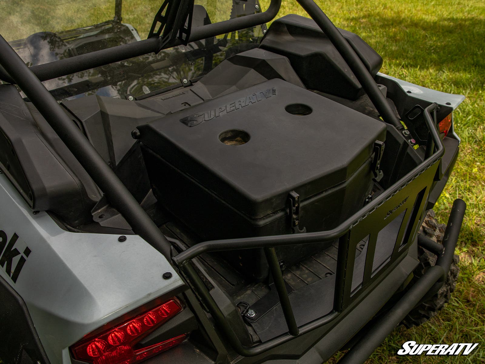 Photo of SuperATV Kawasaki Teryx KRX 1000 Cooler / Cargo Box by SuperATV - Premium Storage for UTVs / Side by Sides