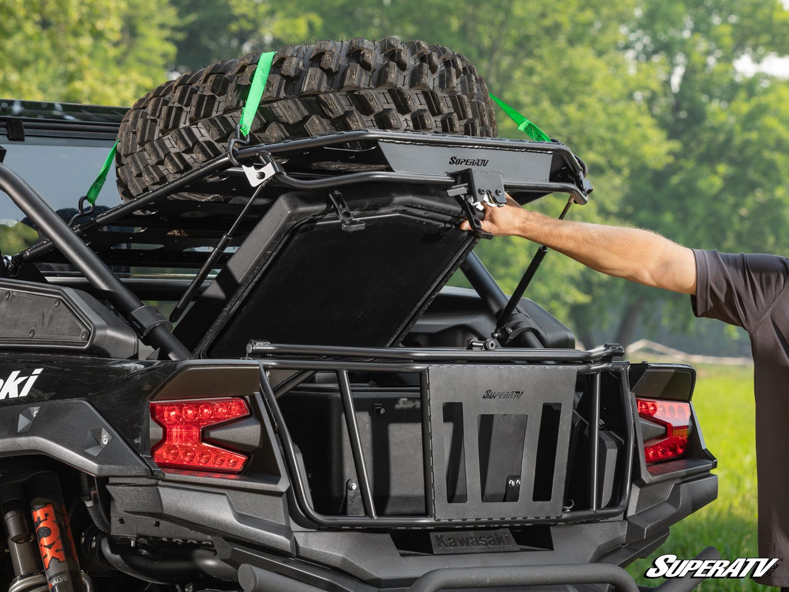 Photo of SuperATV Kawasaki Teryx KRX 1000 Cargo Rack Alpha by SuperATV - Premium Mounts for UTVs / Side by Sides