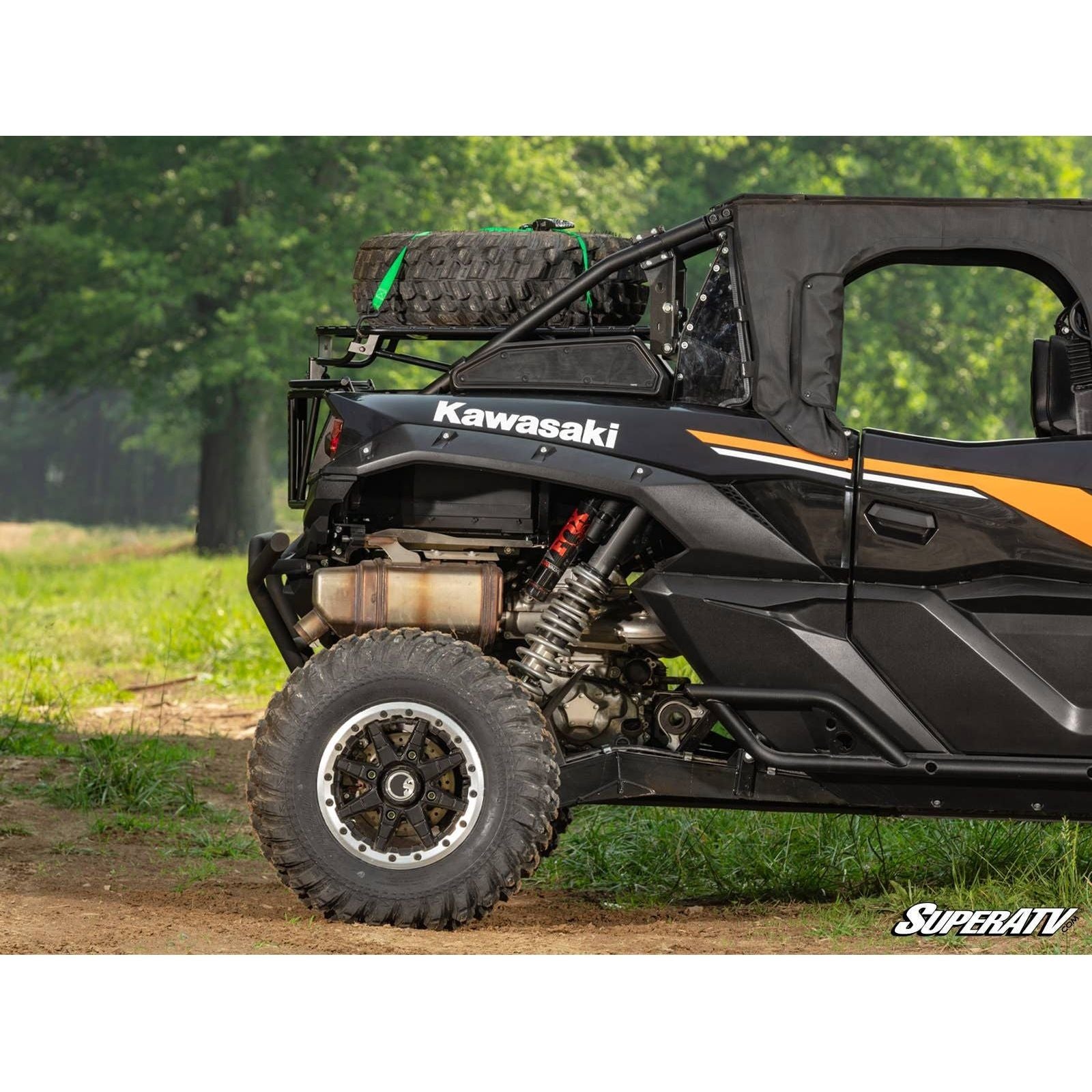 Photo of Kawasaki KRX Cargo Rack Alpha by SuperATV - Premium Storage for UTVs / Side by Sides