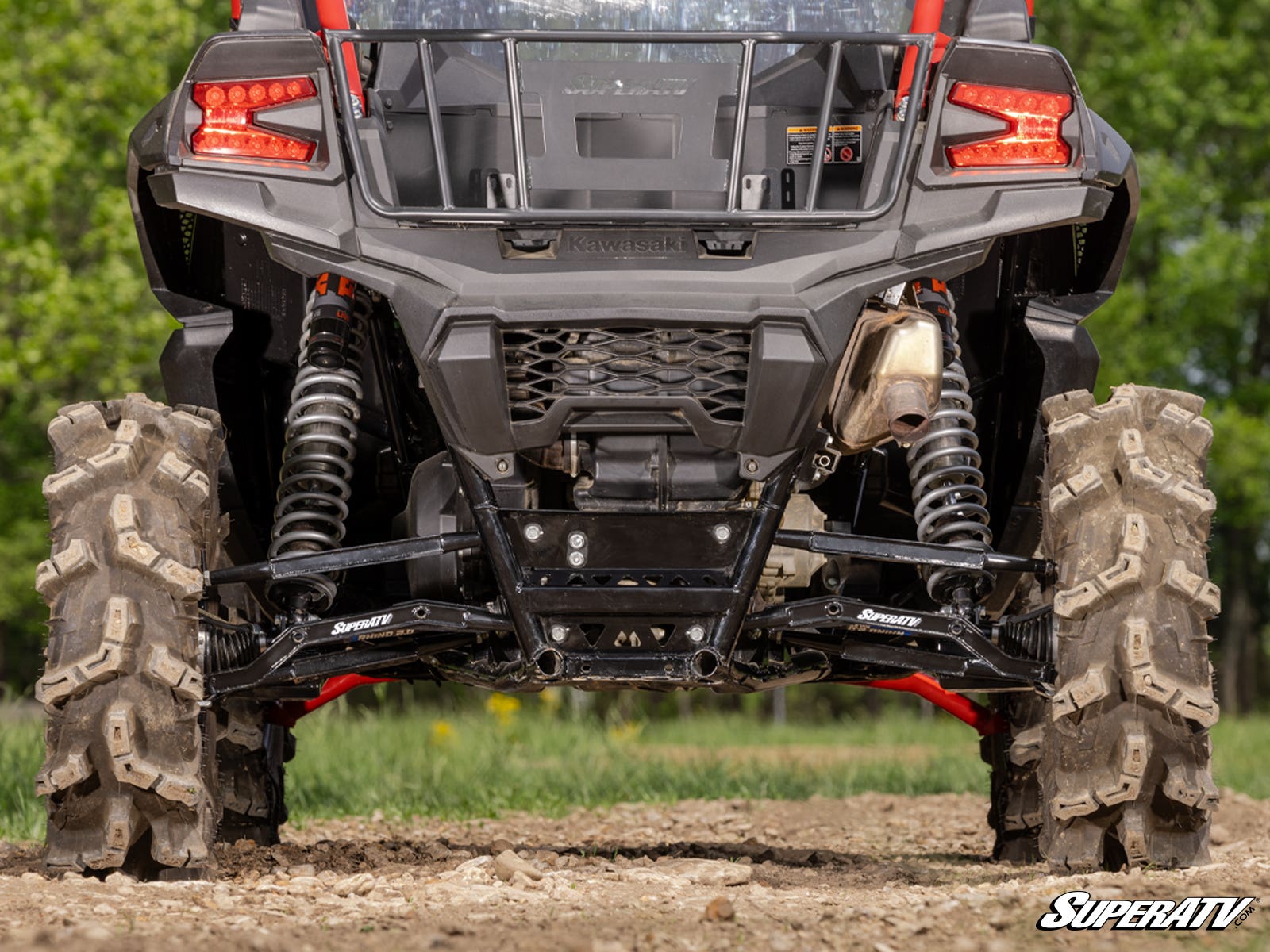 Photo of SuperATV Kawasaki Teryx KRX 1000 High-Clearance Rear Trailing Arms by SuperATV - Premium Trailing Arms & Trailing Arm Guards for UTVs / Side by Sides
