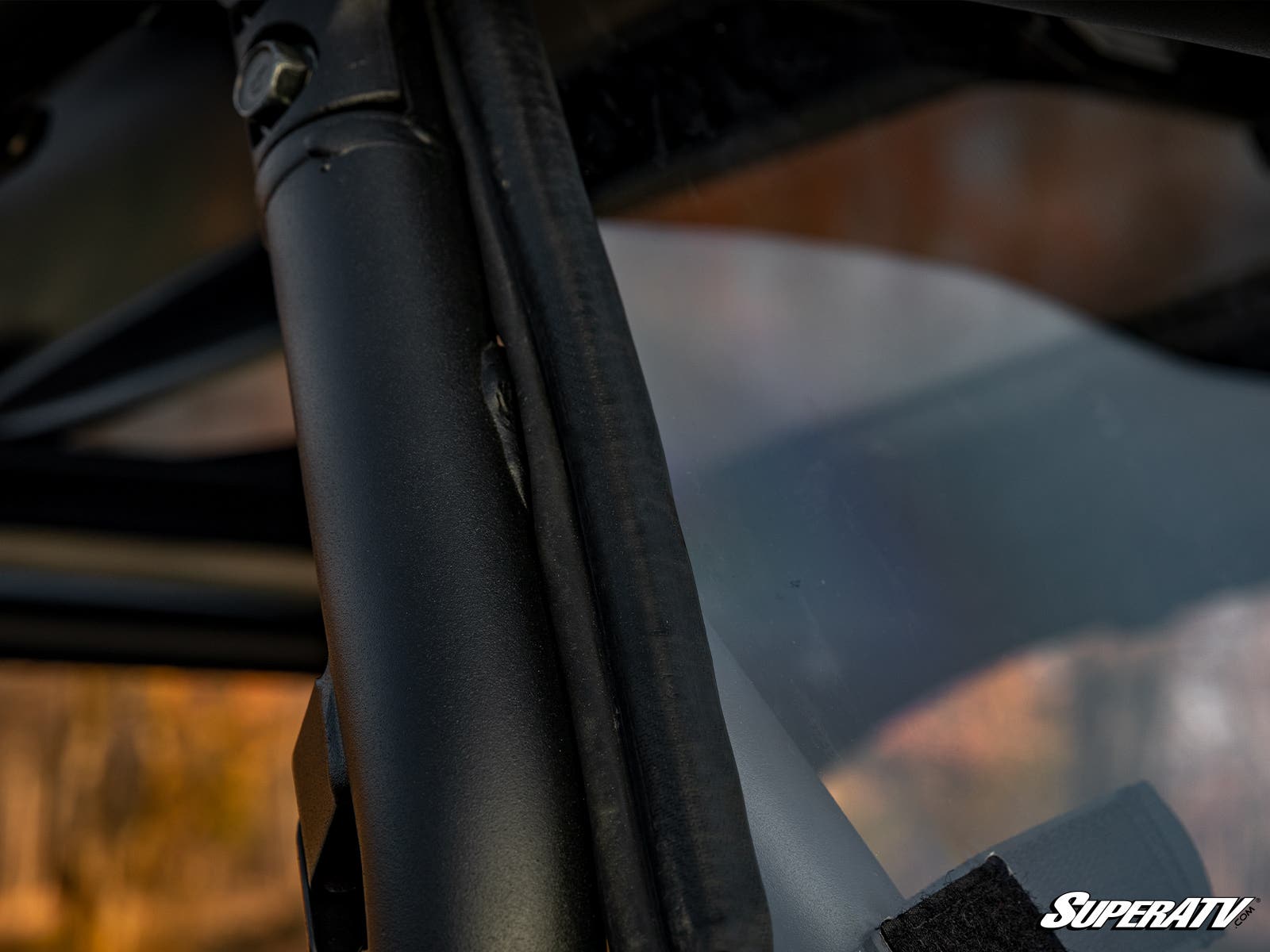 Photo of SuperATV Kawasaki Teryx KRX 1000 Rear Windshield by SuperATV - Premium Windshields for UTVs / Side by Sides