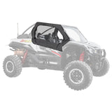 Photo of Kawasaki KRX Primal Soft Cab Enclosure Upper Doors by SuperATV - Premium Cab Enclosures for UTVs / Side by Sides