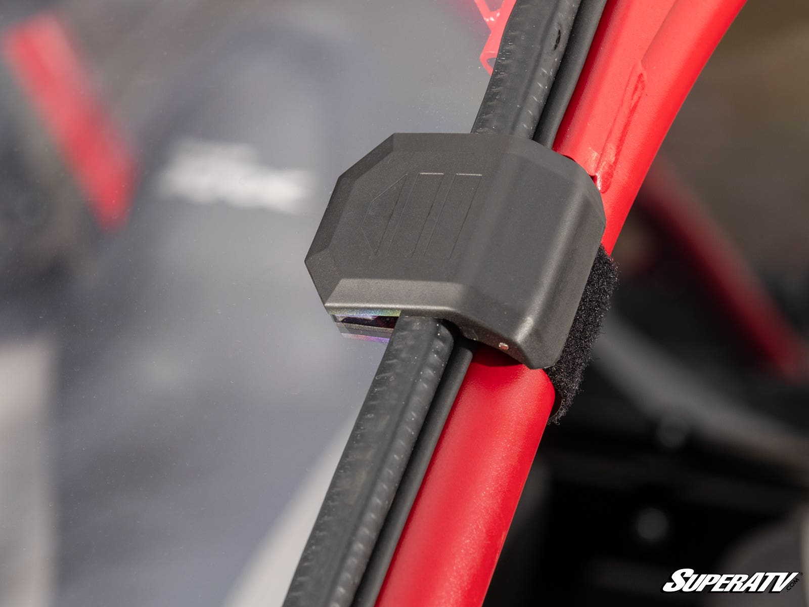 Photo of SuperATV Kawasaki Teryx KRX 1000 Scratch Resistant Vented Full Windshield by SuperATV - Premium Windshields for UTVs / Side by Sides