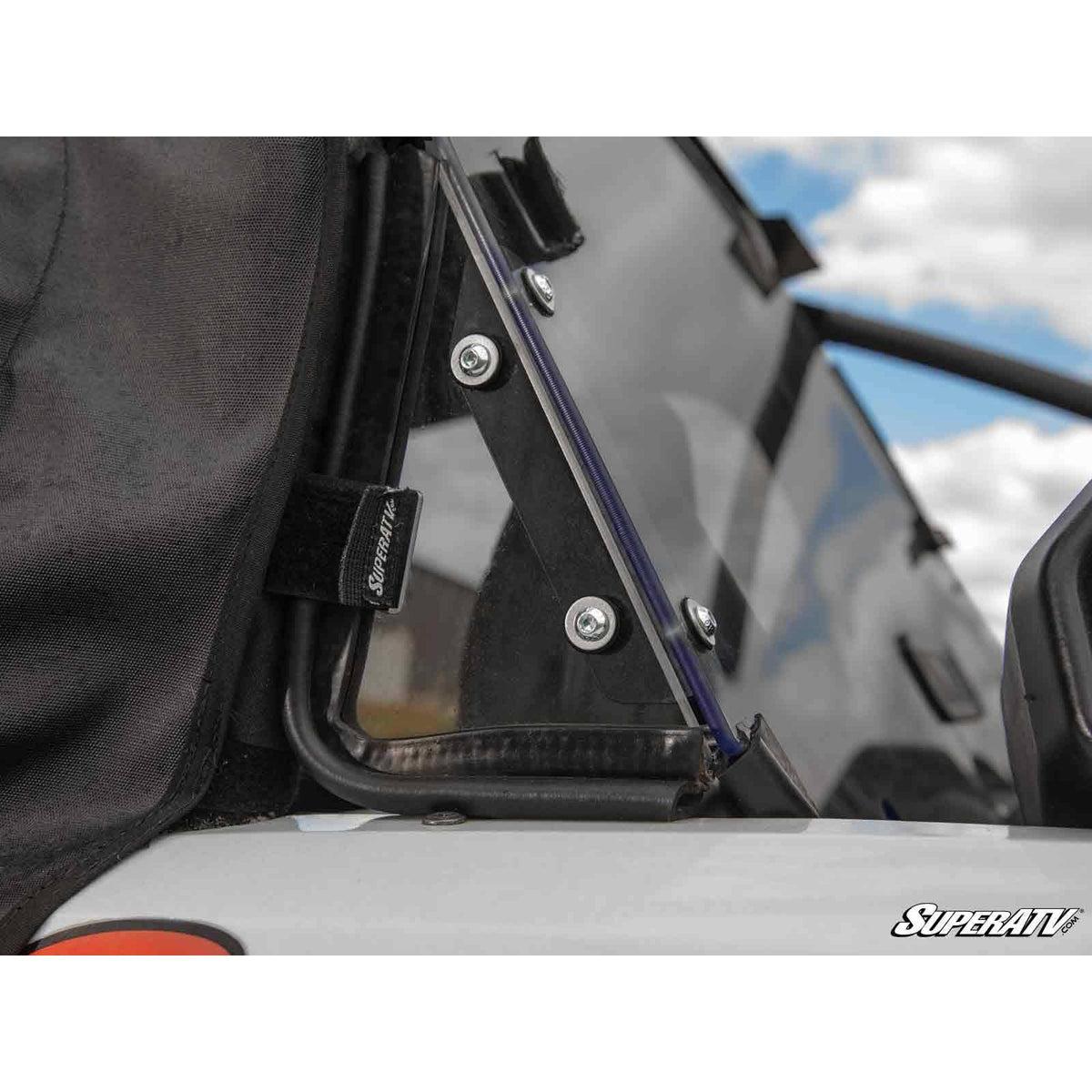 Photo of Kawasaki KRX Rear Vented Windshield by SuperATV - Premium Windshields for UTVs / Side by Sides