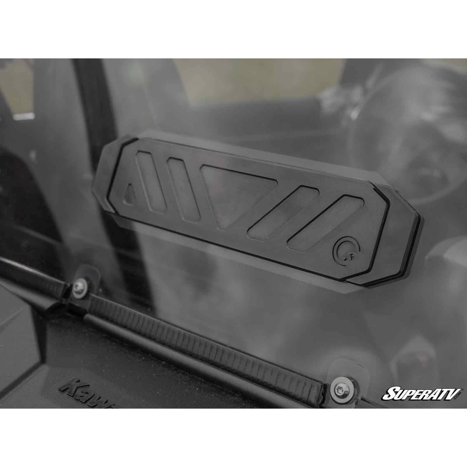 Photo of Kawasaki KRX Rear Vented Windshield by SuperATV - Premium Windshields for UTVs / Side by Sides