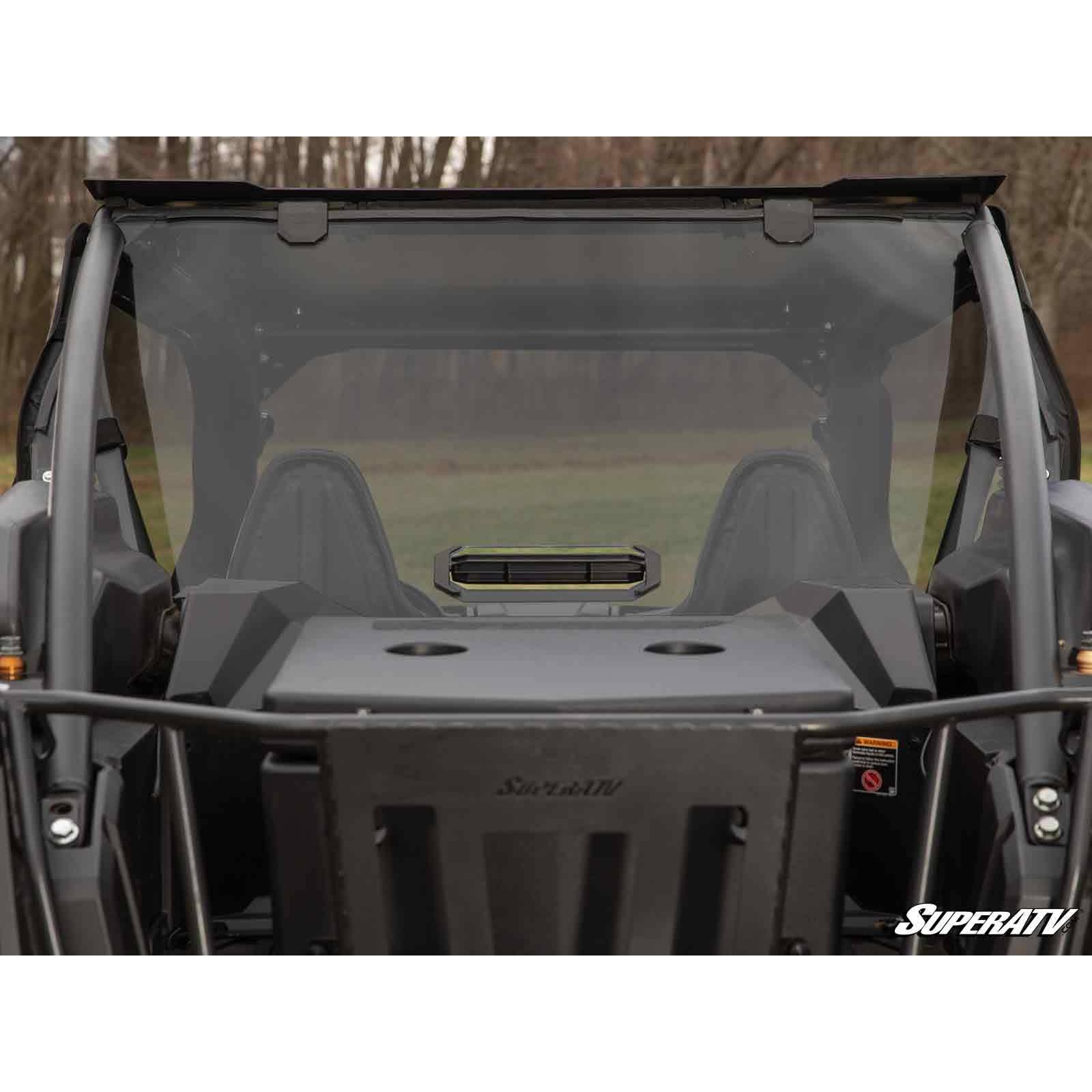 Photo of Kawasaki KRX Rear Vented Windshield by SuperATV - Premium Windshields for UTVs / Side by Sides