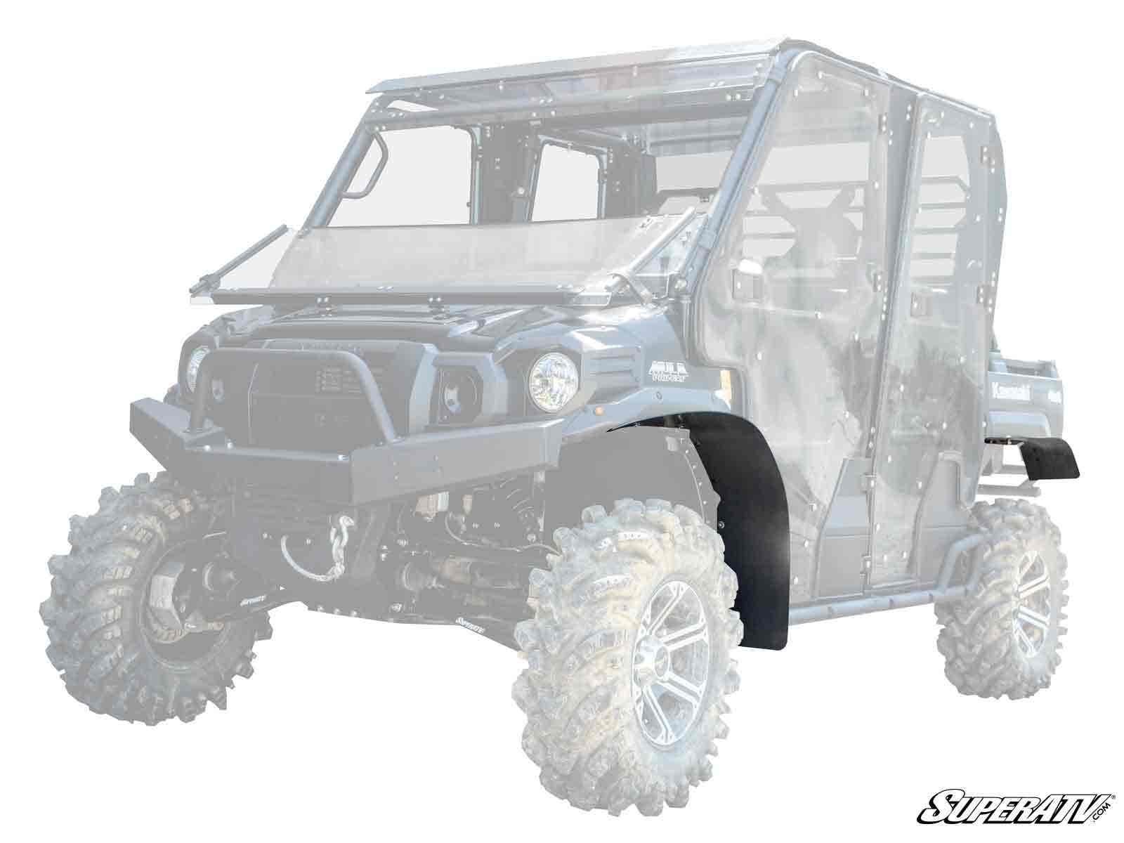 Photo of SuperATV Kawasaki Mule Pro Low Profile Fender Flares by SuperATV - Premium Fenders & Fender Guards for UTVs / Side by Sides