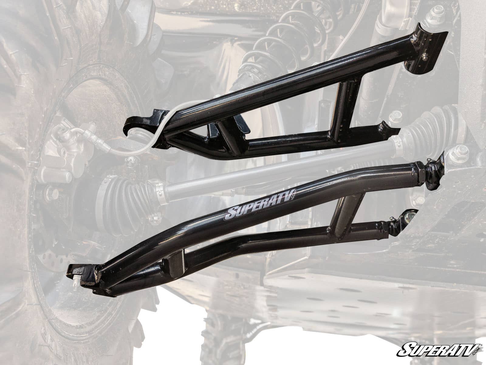 Photo of SuperATV Kawasaki Mule Pro High Clearance 1.5" Offset A-Arms by SuperATV - Premium A-Arms & Control Arms for UTVs / Side by Sides
