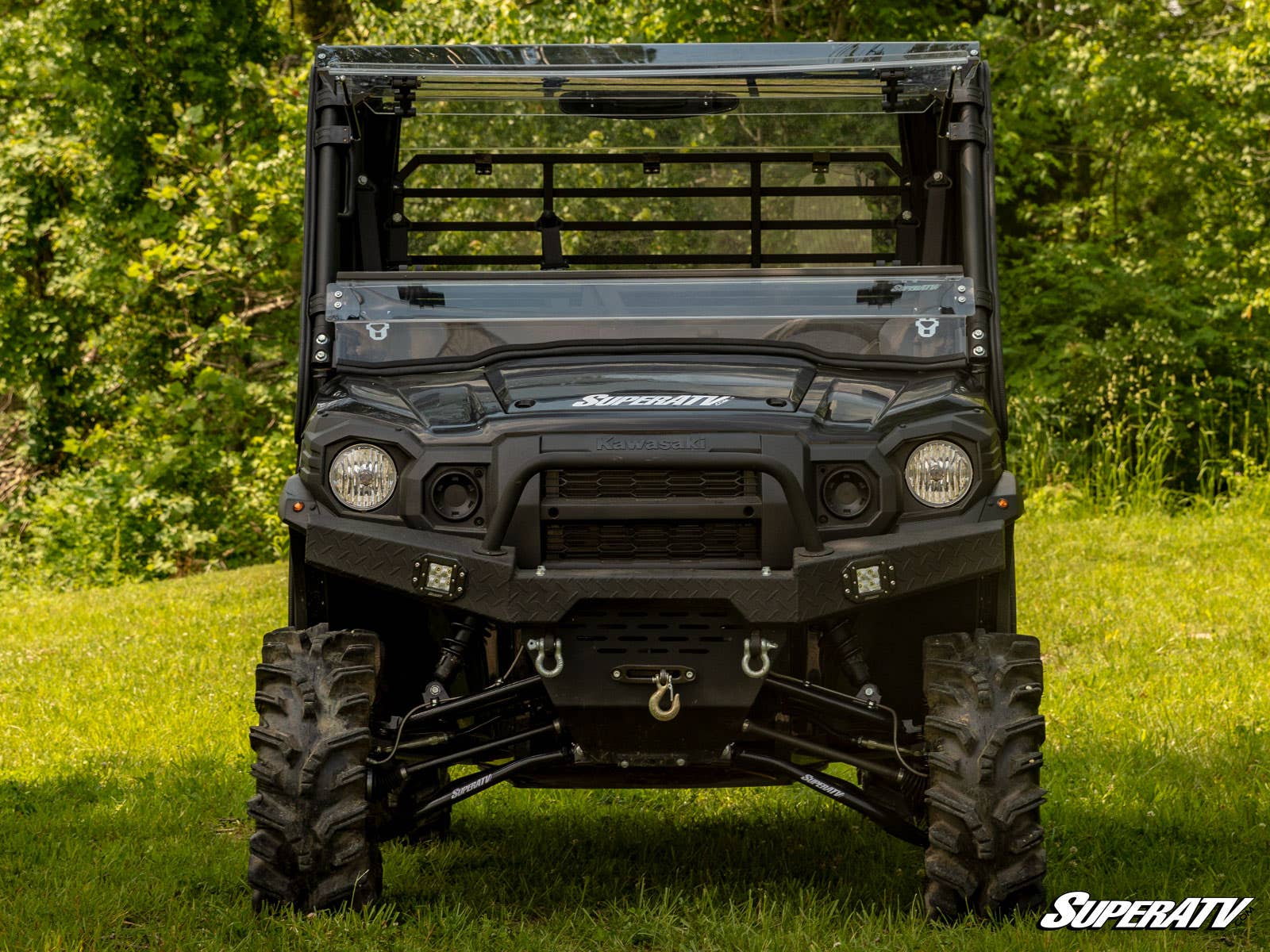 Photo of SuperATV Kawasaki Mule Pro High Clearance 1.5" Offset A-Arms by SuperATV - Premium A-Arms & Control Arms for UTVs / Side by Sides