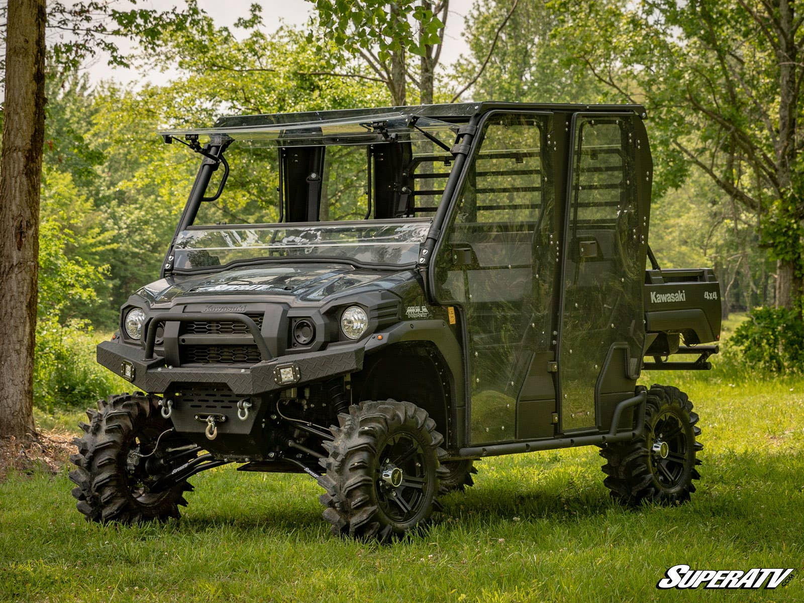 Photo of SuperATV Kawasaki Mule Pro High Clearance 1.5" Offset A-Arms by SuperATV - Premium A-Arms & Control Arms for UTVs / Side by Sides