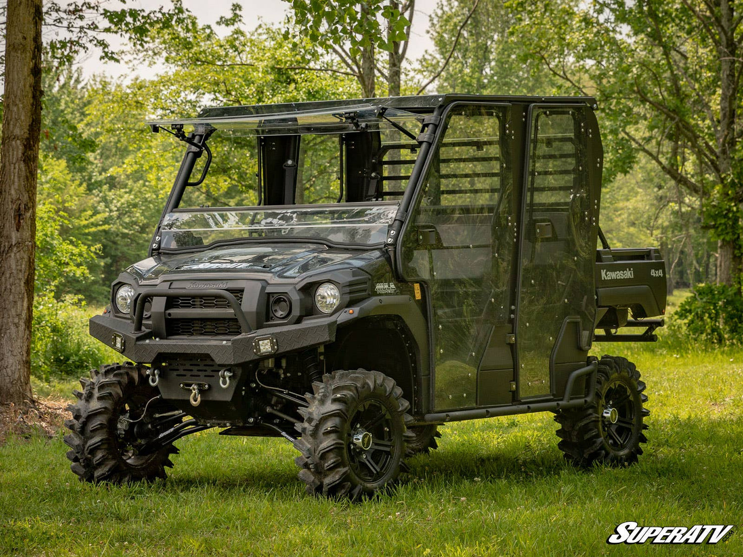 Photo of SuperATV Kawasaki Mule Pro 1000 High-Clearance 1" Forward Offset A-Arms by SuperATV - Premium A-Arms & Control Arms for UTVs / Side by Sides