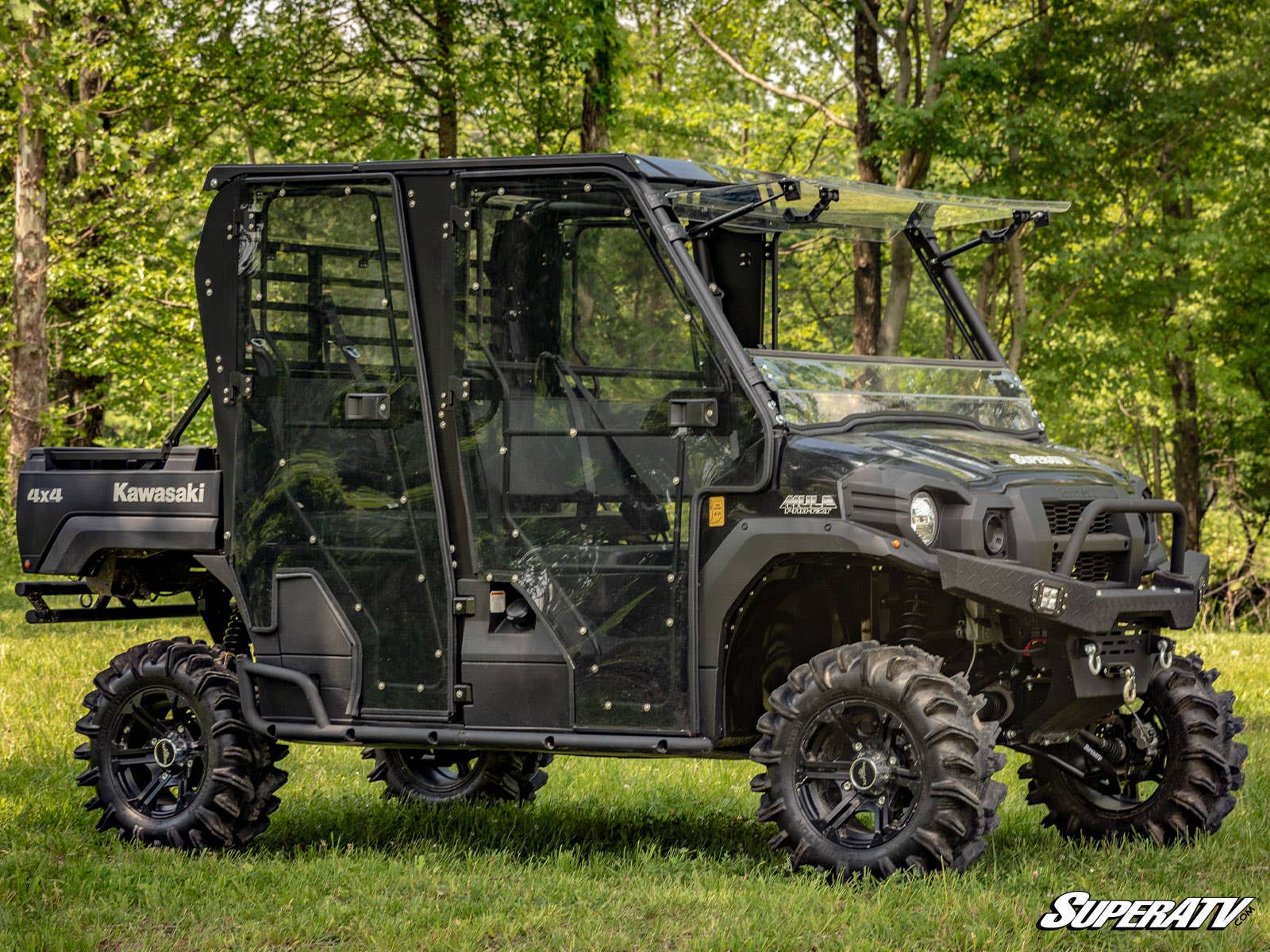 Photo of SuperATV Kawasaki Mule Pro High Clearance 1.5" Offset A-Arms by SuperATV - Premium A-Arms & Control Arms for UTVs / Side by Sides