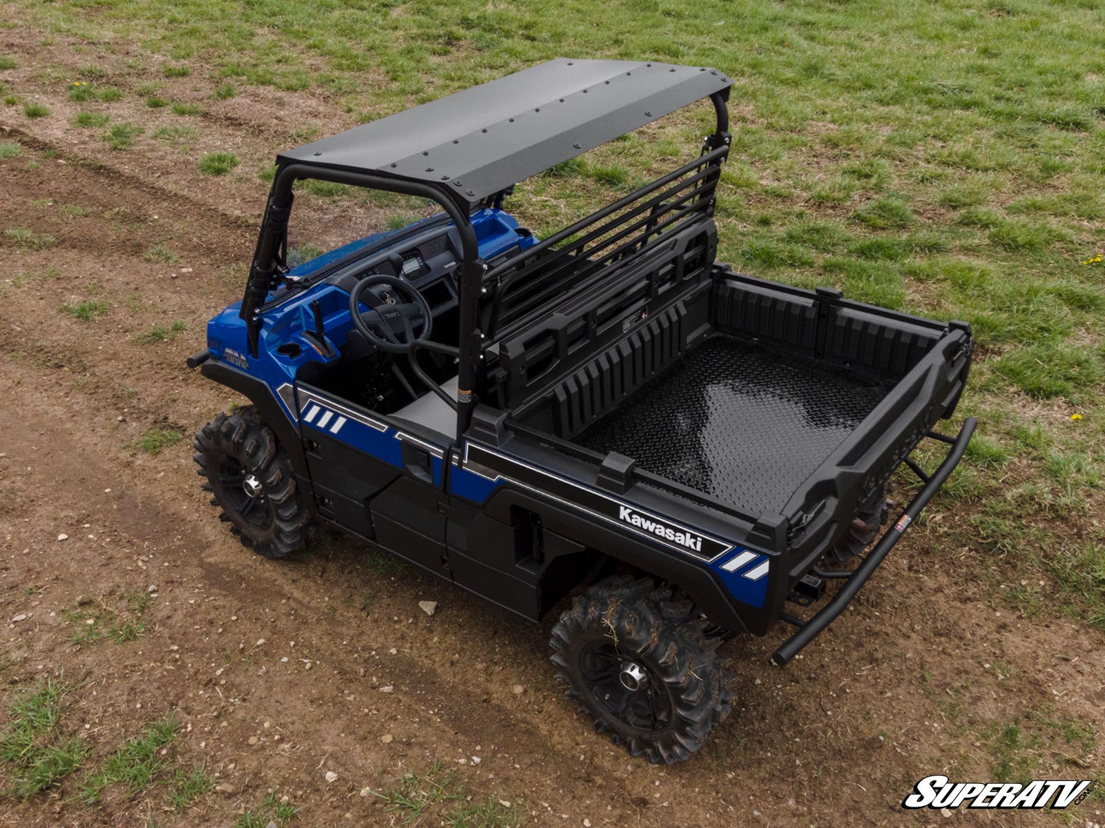 Photo of SuperATV Kawasaki Mule PRO-FXR Aluminum Roof by SuperATV - Premium Roofs for UTVs / Side by Sides