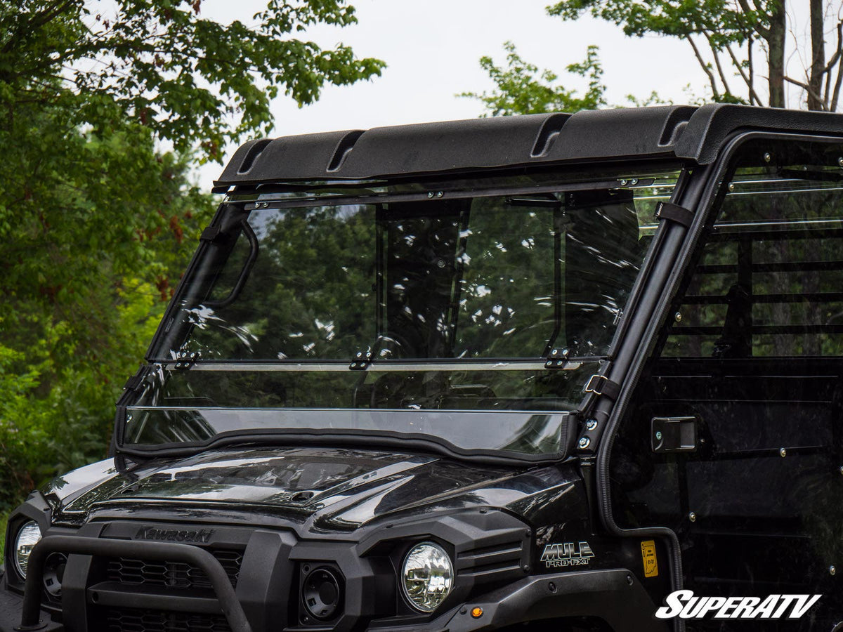 Kawasaki Mule Pro Flip Down Windshield