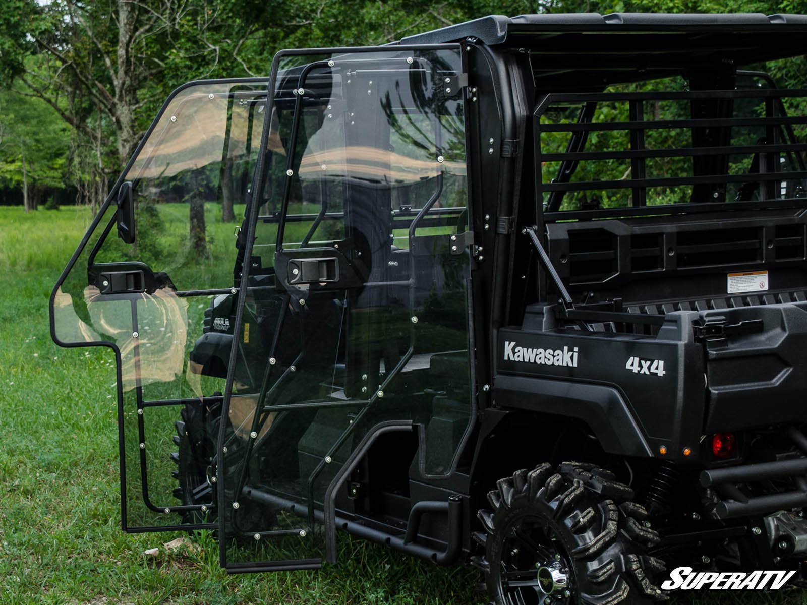 Photo of SuperATV Kawasaki Mule Cab Enclosure Doors by SuperATV - Premium Doors for UTVs / Side by Sides