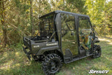 Photo of SuperATV Kawasaki Mule Pro Scratch-Resistant Rear Windshield by SuperATV - Premium Windshields for UTVs / Side by Sides