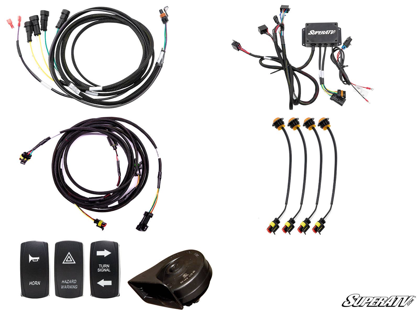 Kawasaki Mule Pro FXT Deluxe Plug &amp; Play Turn Signal Kit