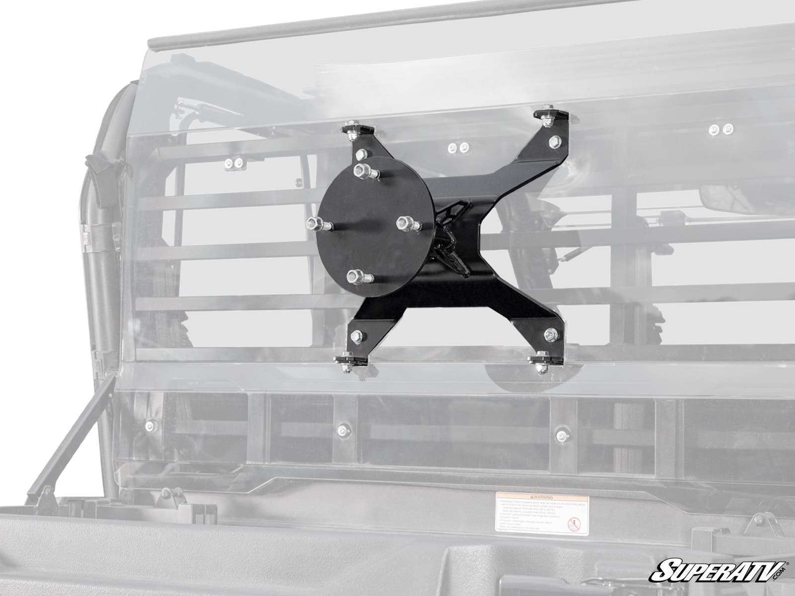 Photo of SuperATV Kawasaki Mule Pro Spare Tire Carrier by SuperATV - Premium Spare Tire Mounts for UTVs / Side by Sides