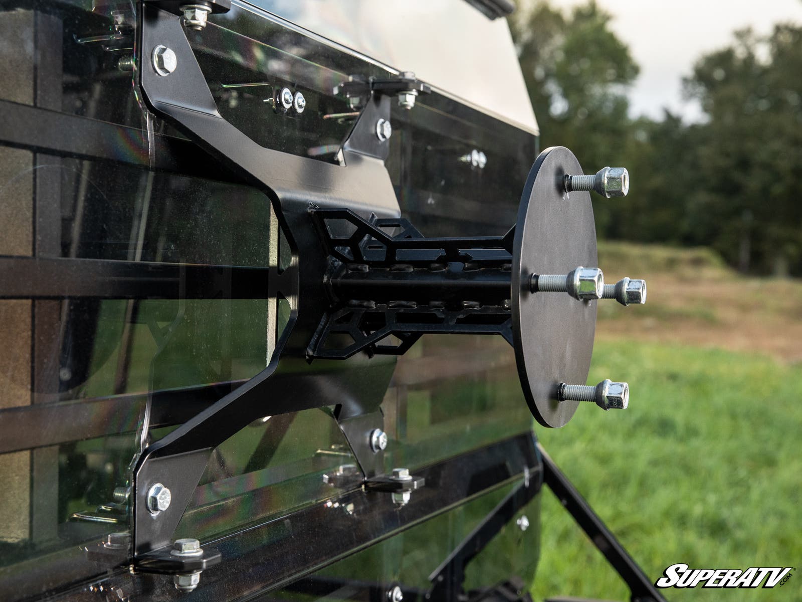 Photo of SuperATV Kawasaki Mule Pro Spare Tire Carrier by SuperATV - Premium Spare Tire Mounts for UTVs / Side by Sides