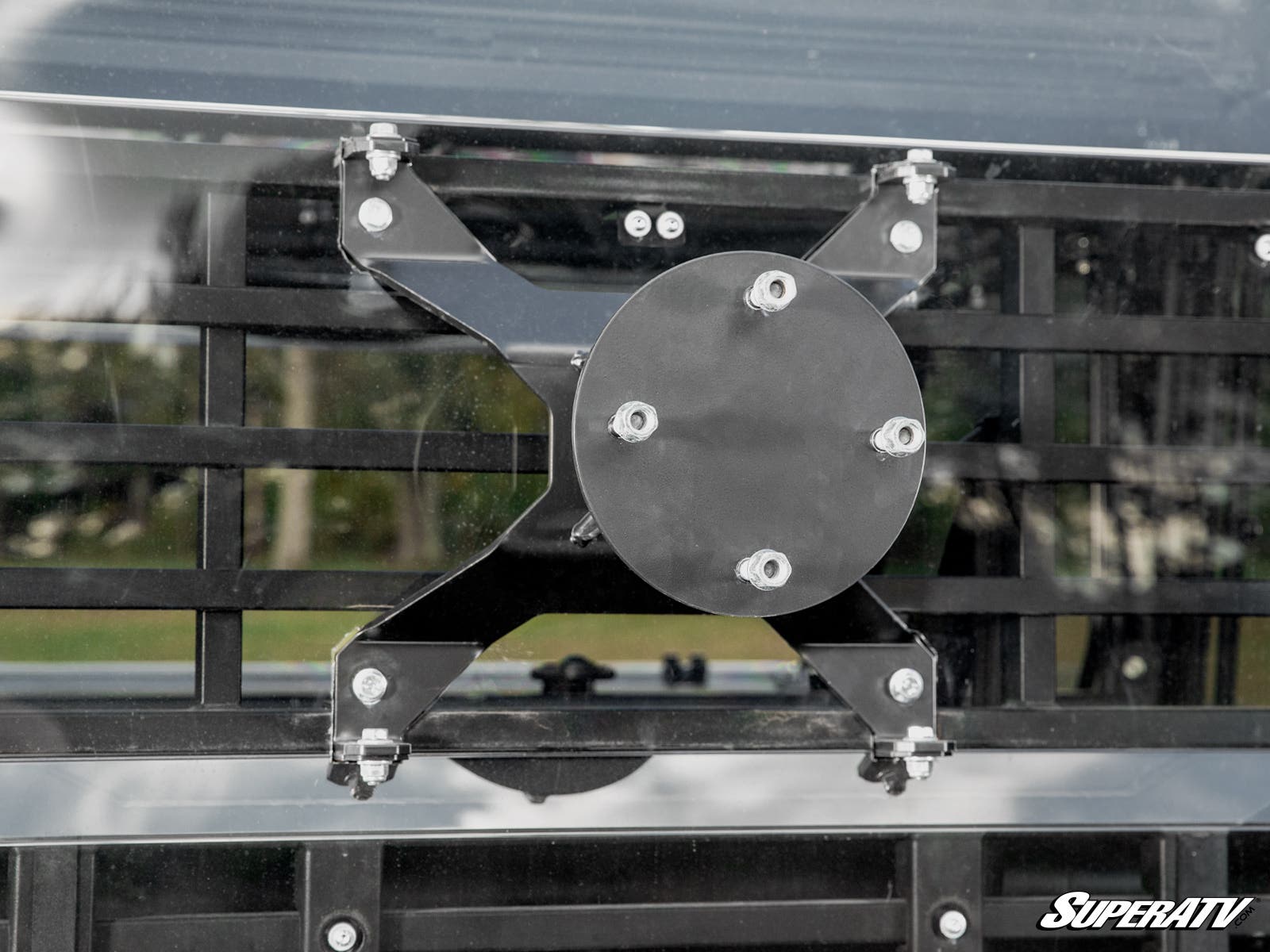 Photo of SuperATV Kawasaki Mule Pro Spare Tire Carrier by SuperATV - Premium Spare Tire Mounts for UTVs / Side by Sides