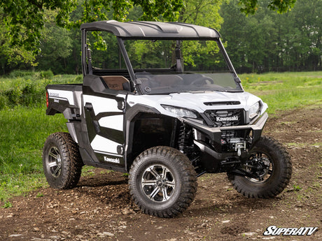 Photo of SuperATV Kawasaki Ridge Half Windshield by SuperATV - Premium Windshields for UTVs / Side by Sides