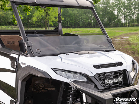 Photo of SuperATV Kawasaki Ridge Half Windshield by SuperATV - Premium Windshields for UTVs / Side by Sides
