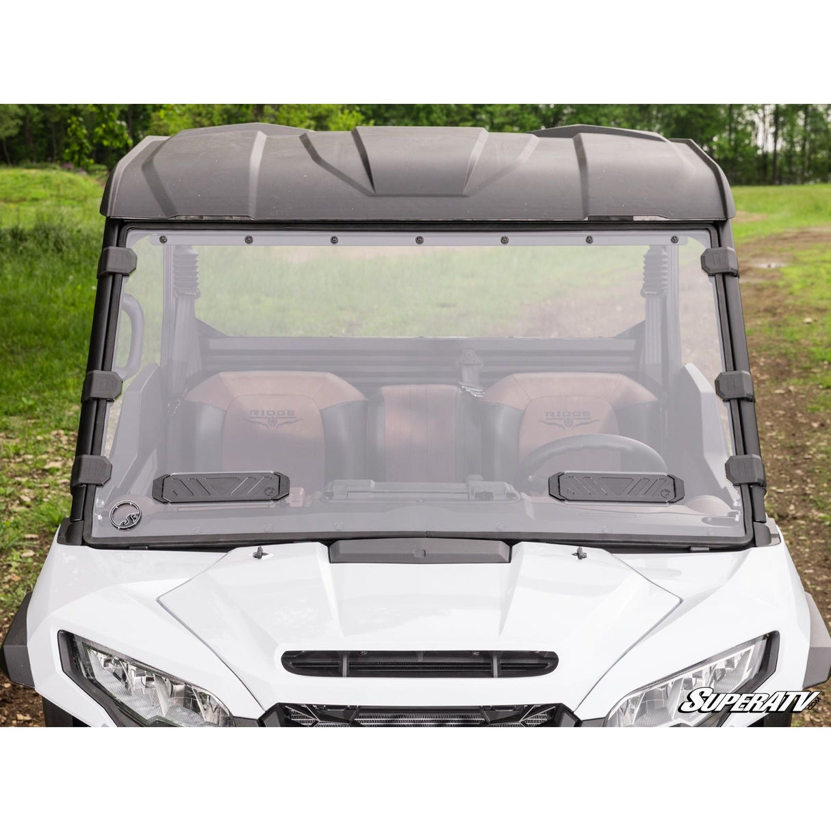 Kawasaki Ridge Scratch Resistant Vented Full Windshield