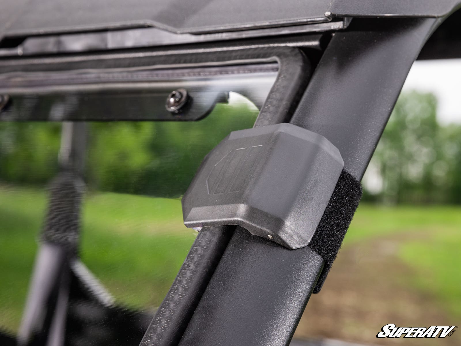 Photo of SuperATV Kawasaki Ridge Scratch-Resistant Vented Full Windshield by SuperATV - Premium Windshields for UTVs / Side by Sides
