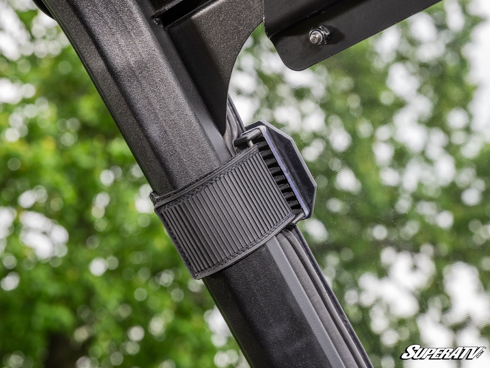 Photo of SuperATV Kawasaki Ridge Scratch-Resistant Vented Full Windshield by SuperATV - Premium Windshields for UTVs / Side by Sides