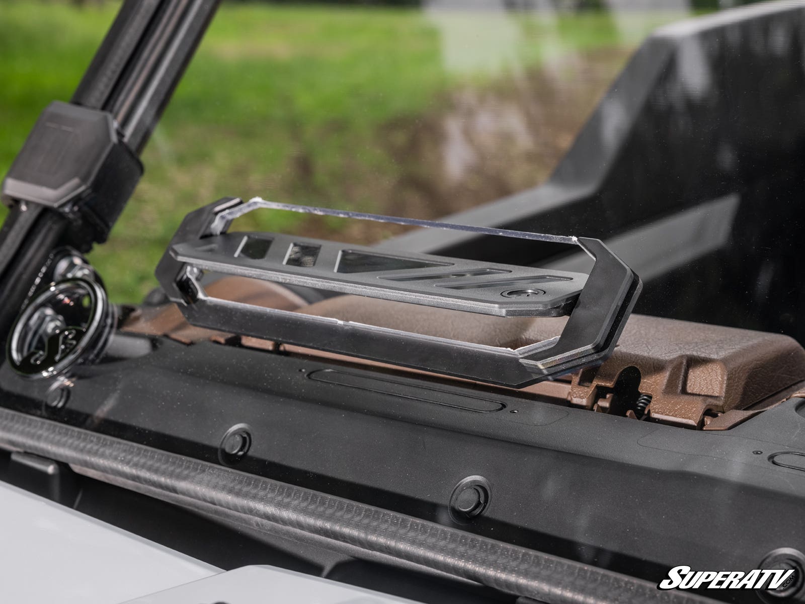 Photo of SuperATV Kawasaki Ridge Scratch-Resistant Vented Full Windshield by SuperATV - Premium Windshields for UTVs / Side by Sides