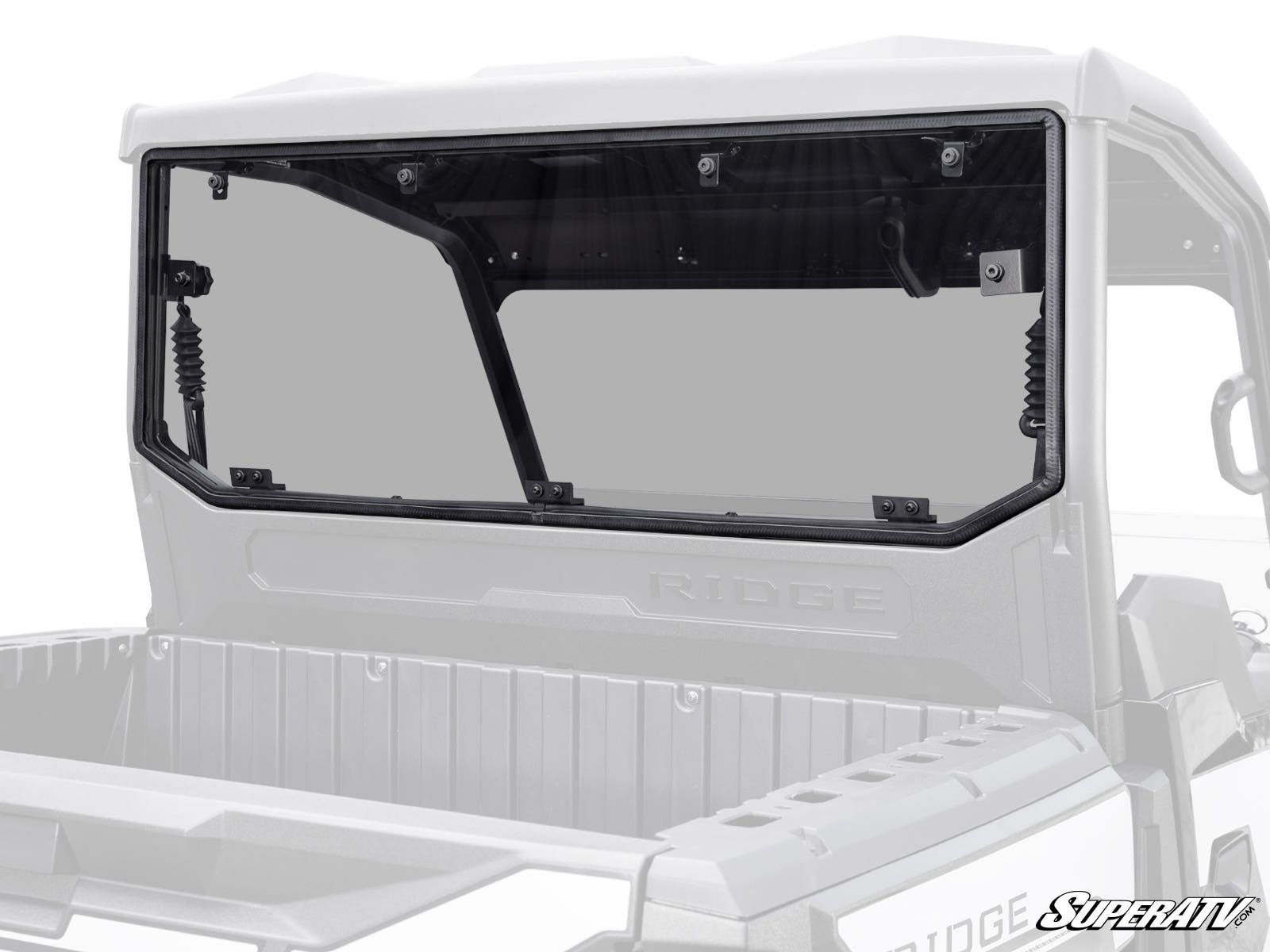 Photo of SuperATV Kawasaki Ridge Rear Windshield by SuperATV - Premium Windshields for UTVs / Side by Sides