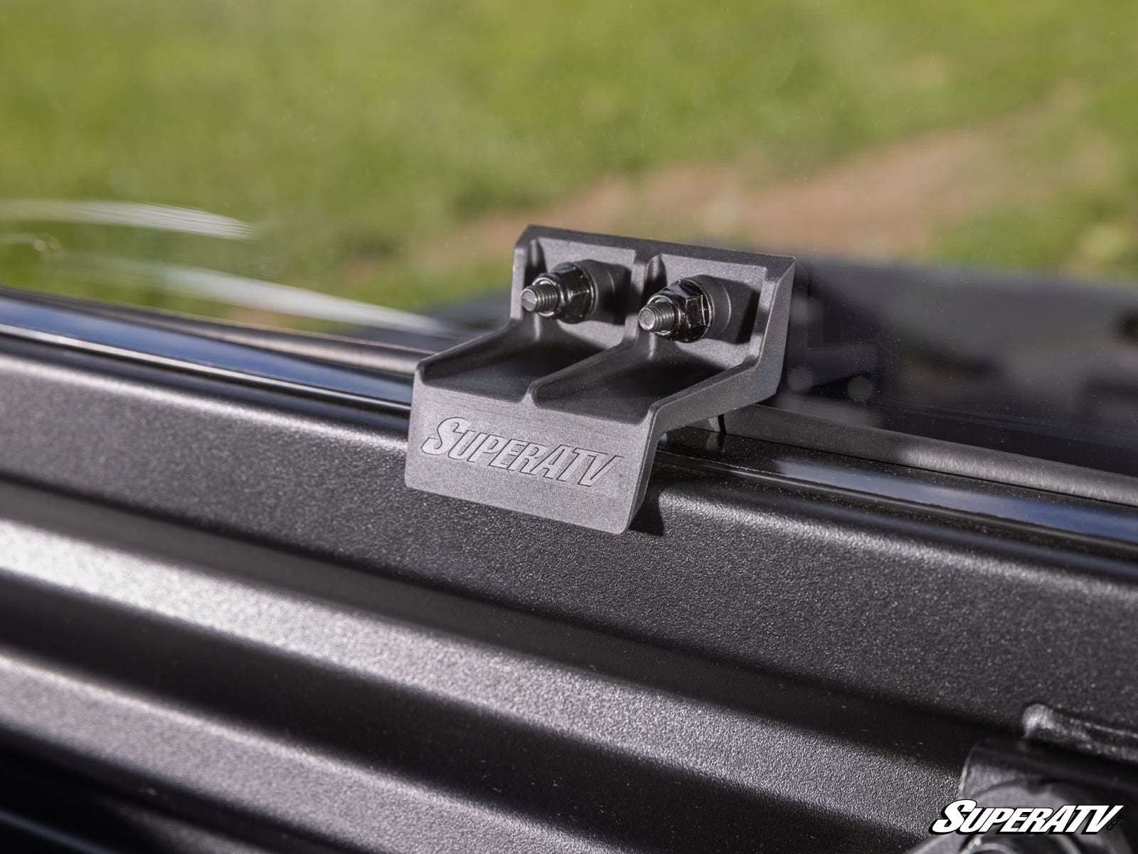 Photo of SuperATV Kawasaki Ridge Rear Windshield by SuperATV - Premium Windshields for UTVs / Side by Sides