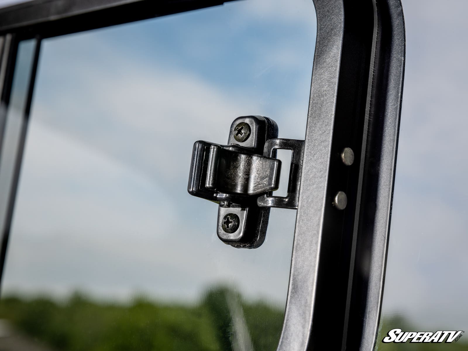 Photo of SuperATV Kawasaki Ridge Sliding Rear Windshield by SuperATV - Premium Windshields for UTVs / Side by Sides