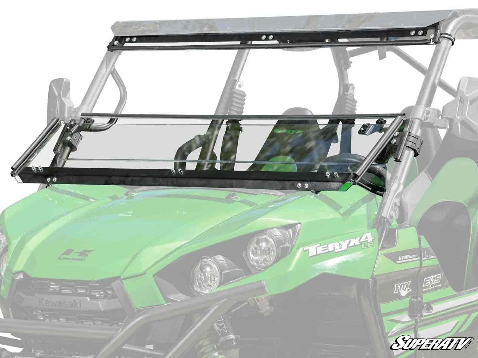 Photo of SuperATV Kawasaki Teryx 3-in-1 Windshield by SuperATV - Premium Windshields for UTVs / Side by Sides