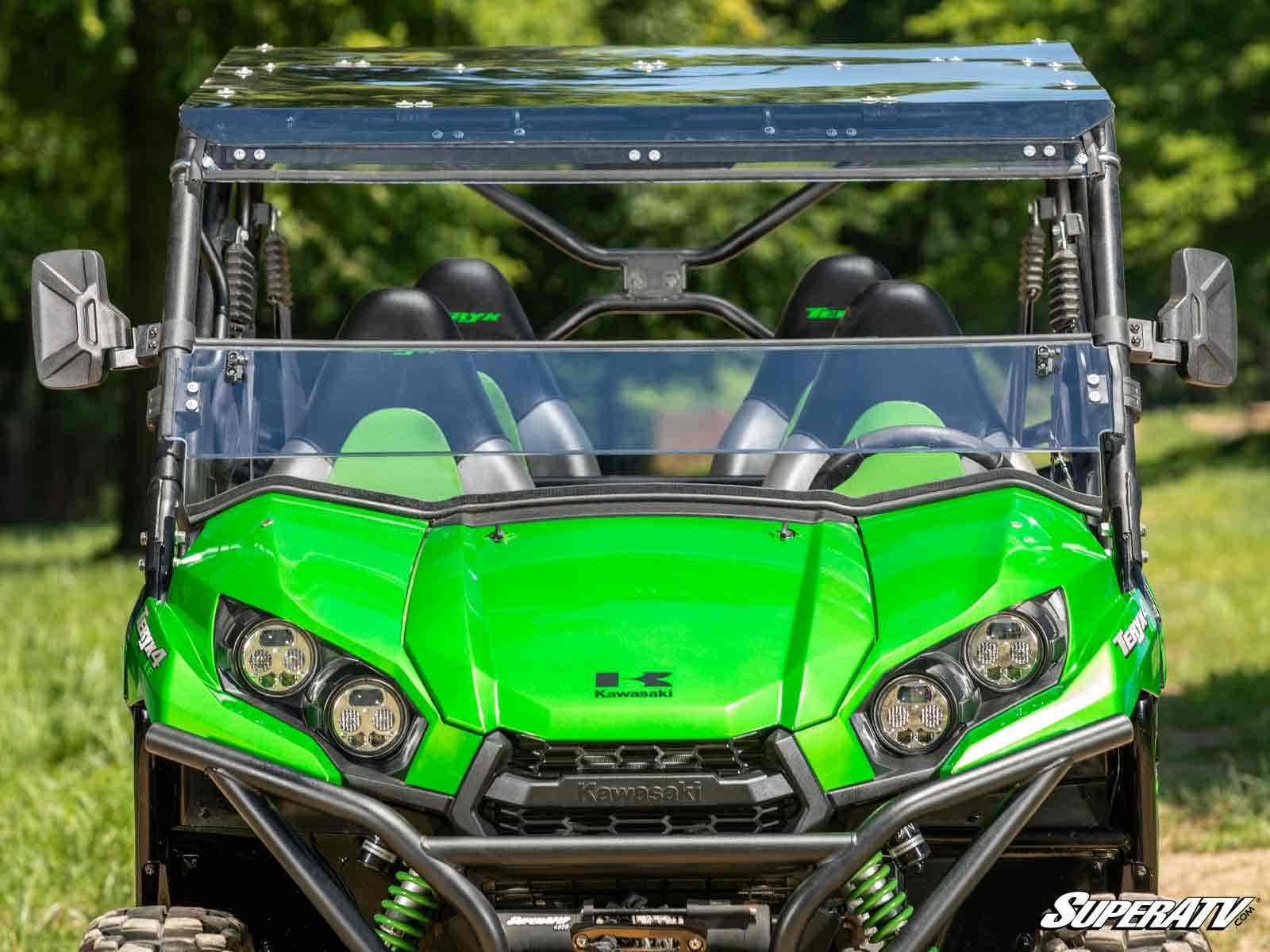 Photo of SuperATV Kawasaki Teryx 3-in-1 Windshield by SuperATV - Premium Windshields for UTVs / Side by Sides