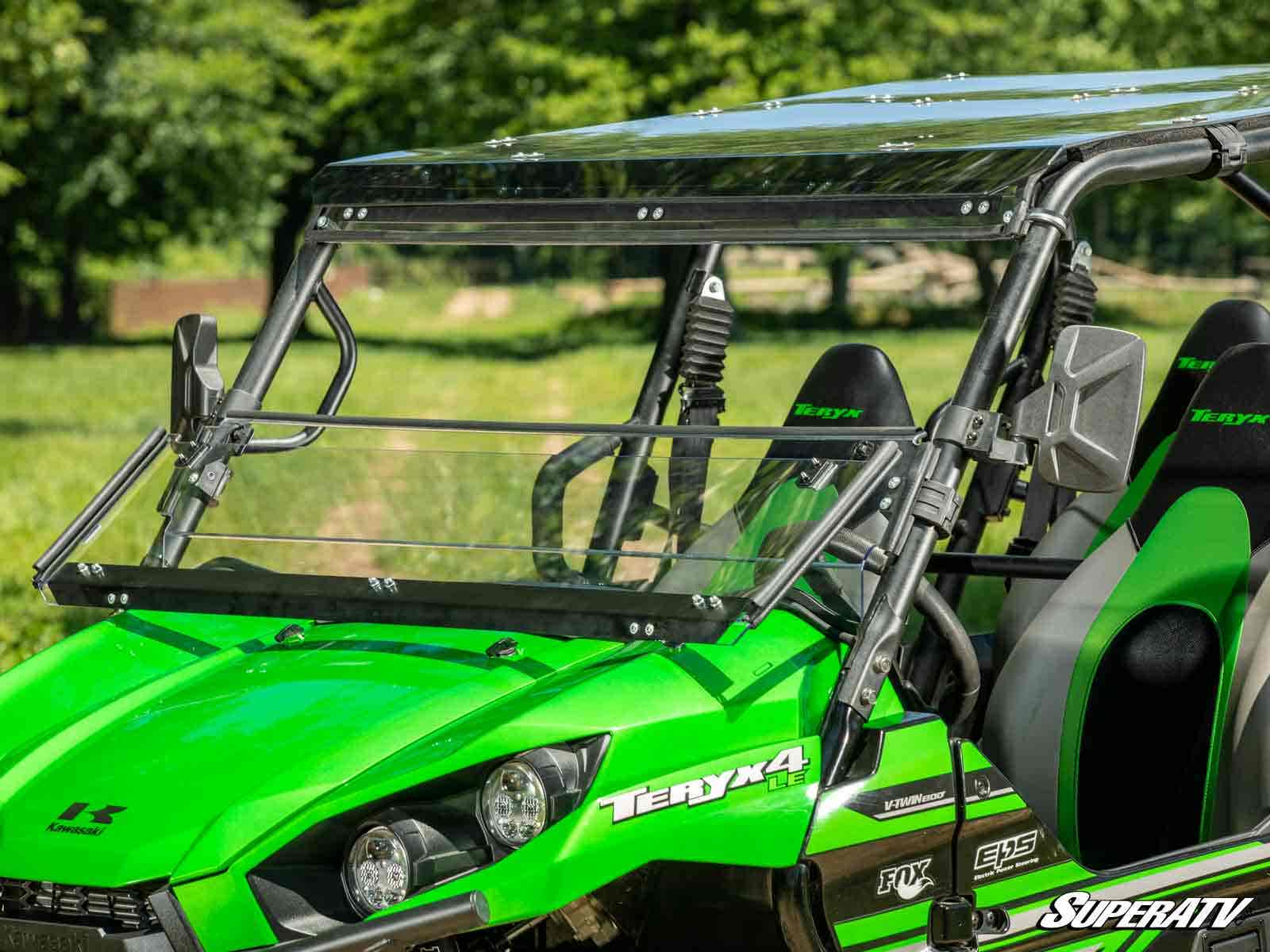 Photo of SuperATV Kawasaki Teryx 3-in-1 Windshield by SuperATV - Premium Windshields for UTVs / Side by Sides